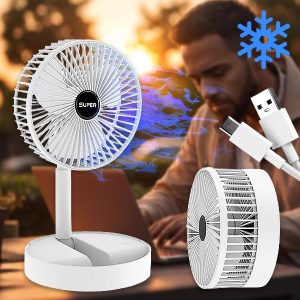 USB električni stoni ventilator | FOLDICOOL