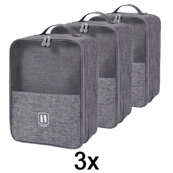 3x Torba za putovanje za cipele | SHOEPACK