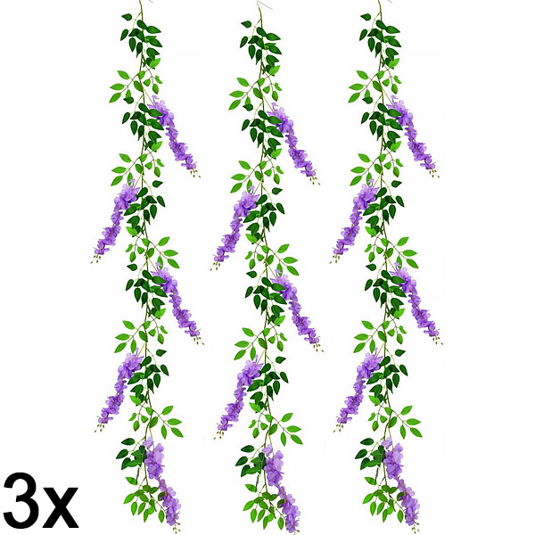 3x Visokokvalitetni svileni cvetovi| WISBLOOM