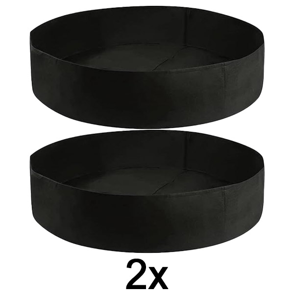 2x Tekstilna podignuta baštenska gredica – 90 x 30 cm, prozračni filc | PLANTIE